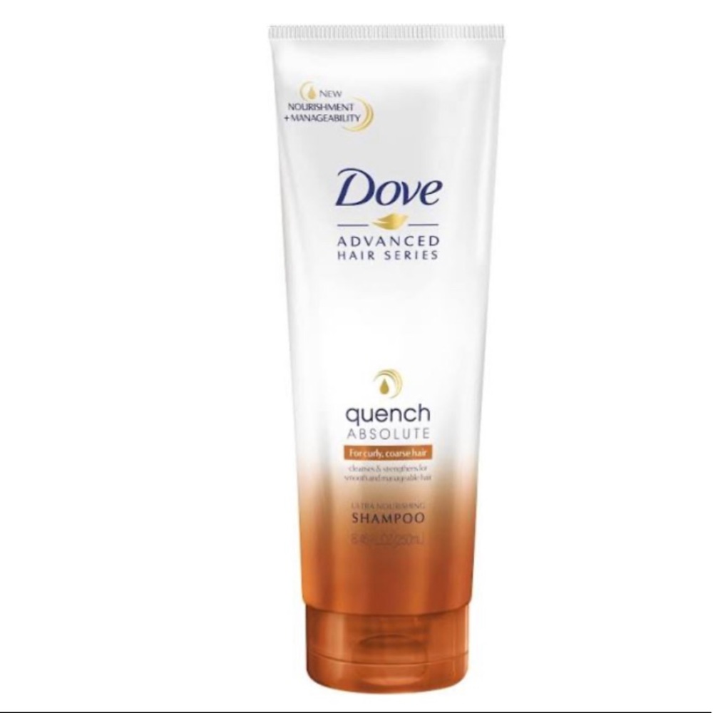 DOVE SHAMPOO For curly coarse hair 8.45 FL oz